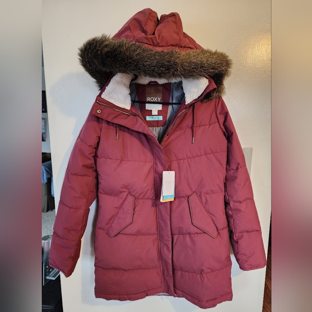 NWT! Roxy Water Repllent Puffer Jacket